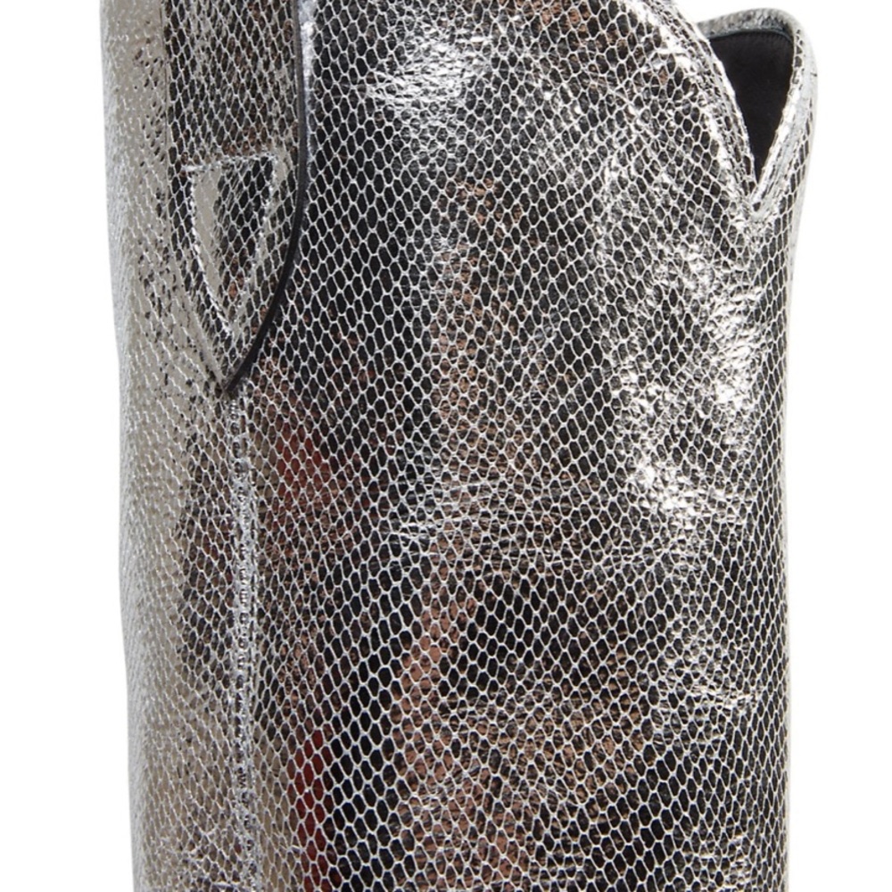 Isabel Marant western silver metallic boot eu40 - Picture 3 of 13